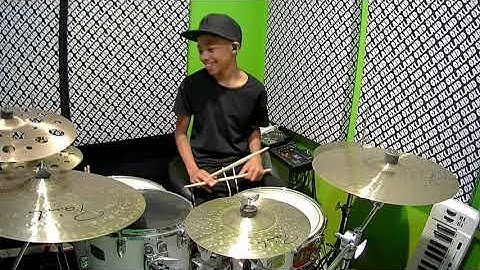 HEY MAMA (DISTO REMIX) Drum Cover By Dominic Mcnabb