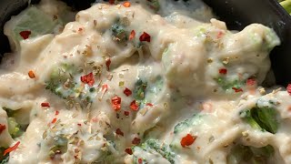 Broccoli in white sauce || cheesy creamy broccoli recipe | How to make Delicious Broccoli Cheese
