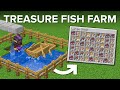 Minecraft Easy Treasure Fish Farm - 1.20