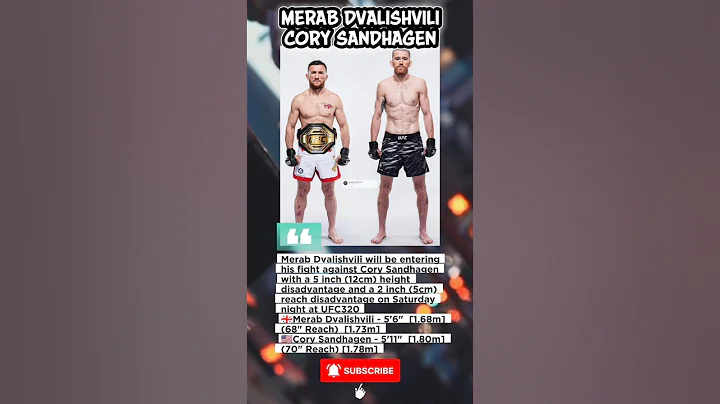 Merab Dvalishvili vs Cory Sandhagen UFC 320 #ufc #ufc320 #corysandhagen #merabdvalishvili