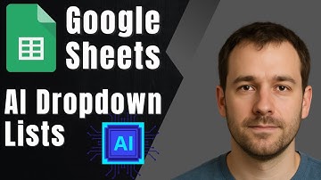 How to Automatically Add Dropdowns Using Gemini AI in Google Sheets (2025 Tutorial)