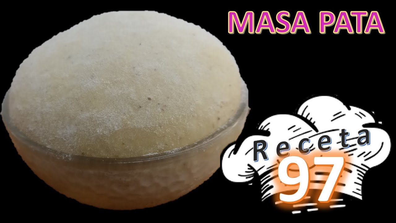 Como hacer MASA PATA receta muy fácil.