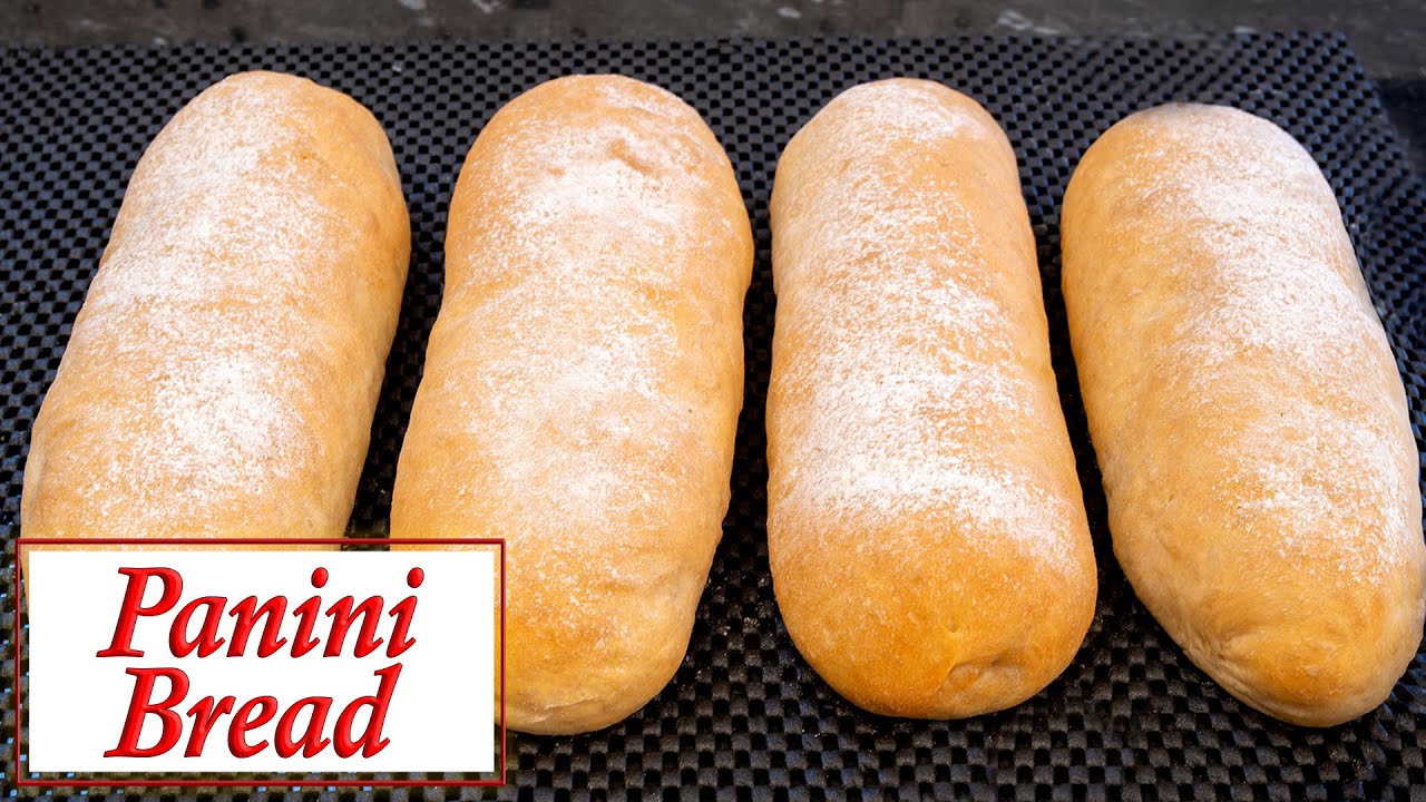 Panini bread rolls