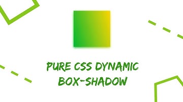 Pure CSS Dynamic box-shadow tutorial - FlexCode