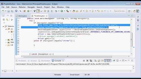 Selenium WebDriver  em JAVA  vídeo aula 2 Português