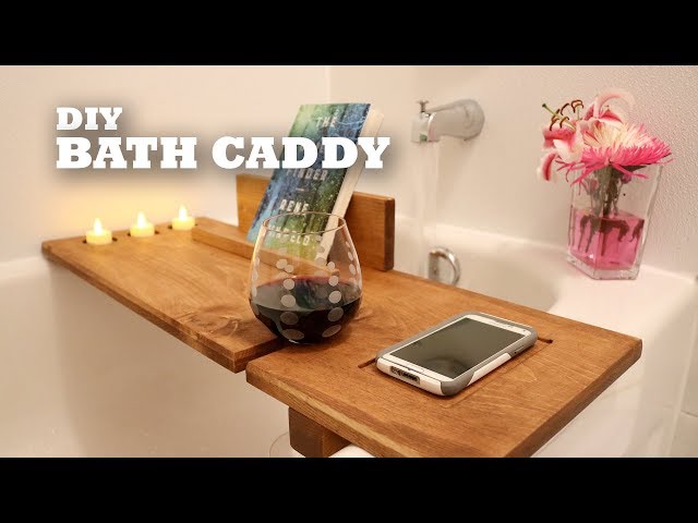 DIY Bathtub Caddy - The Merrythought