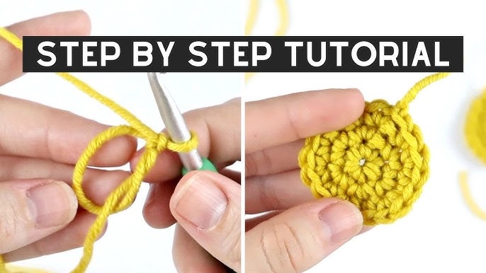 Crochet Magic Ring and Padded Ring Tutorial
