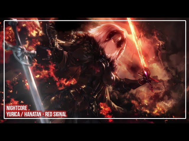 在 YouTube 上觀看「❀『Nightcore』~ RED Signal『ユリカ / 花たん』~ ❀」