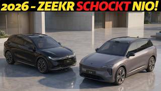 NIO EL6 vs Zeekr 7X: Battery Swap gegen Ultra-Fast Charging