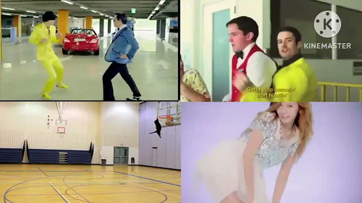 4 Gangnam Style parody mashup 