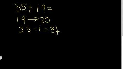 Addition with compensating with tidy numbers