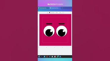 Create a Cartoon Eye Animation In Canva in 1 minute!