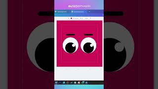 Create a Cartoon Eye Animation In Canva in 1 minute!