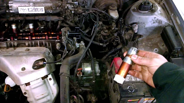 Oil in spark plug tubes holes issue Toyota Camry 2.2L how to fix leak or change tubes