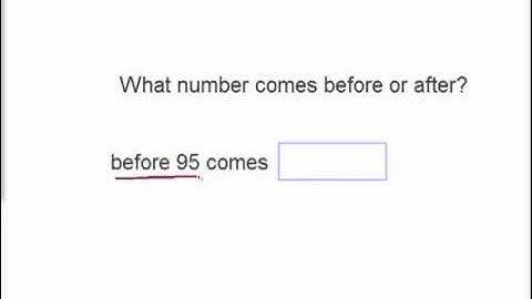 MathABC.com: Numbers: Which number comes before or after?