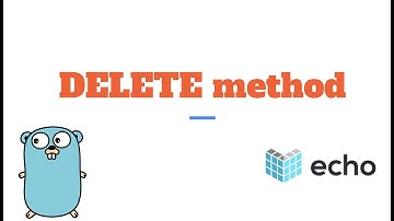 RESTful API in Golang using Echo - DELETE method