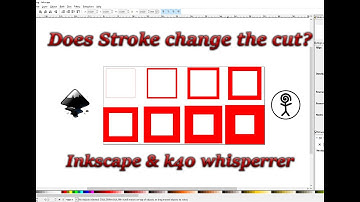 Inkscape. Does the stroke thickness make a difference?