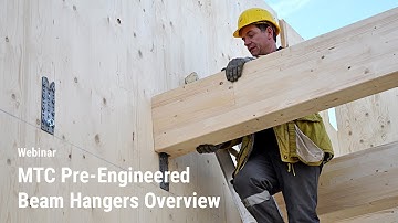 MTC Pre Engineered Beam Hangers Overview,  Apr. 2018