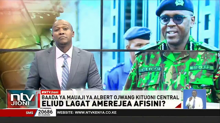 Huenda Naibu Inspekta Jenerali wa Polisi aliyejiondoa kwa muda ameingia kazini mzimamzima