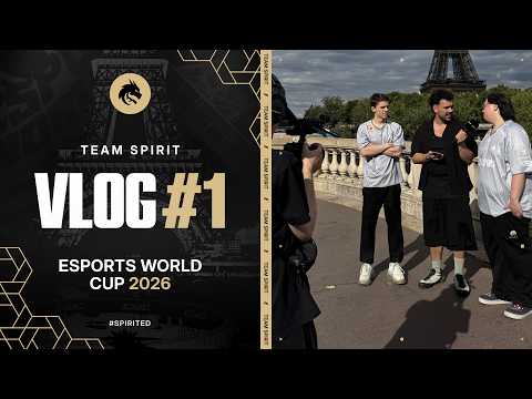 TEAM SPIRIT: EWC 2026. VLOG 1