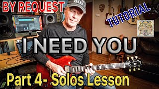 I Need You (Solos Lesson) Lynyrd Skynyrd