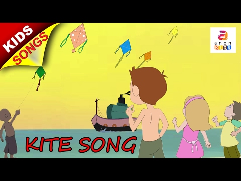 NEW Kites For Kids Children Lovely Cartoon Parrot With Flying Line Kites V1X2 