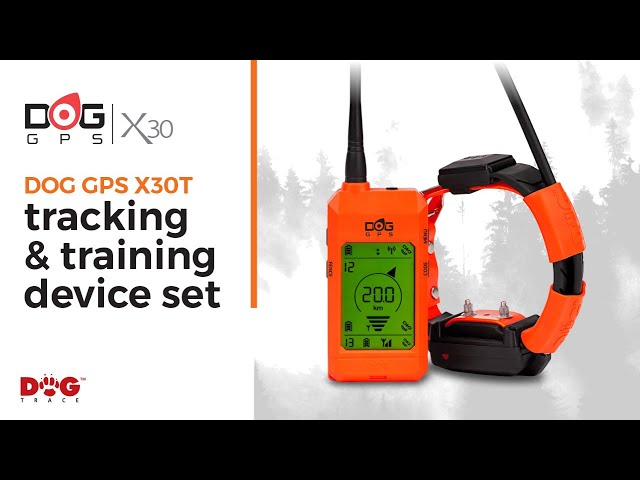 Tænk fremad nordøst kunst DOG GPS X30T - tracking device for dogs | Dogtrace - YouTube