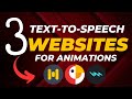 Top Text-to-Speech Tools for Animations & Usage Tips