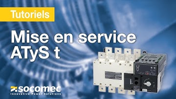 Comment mettre en service un inverseur de sources automatique ATyS t ?
