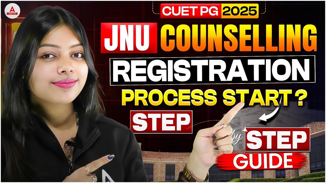 JNU PG Admission 2025 | How to Counselling Form Step By Step Process ...