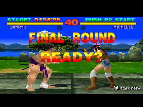 Tekken 1 - Ganryu Arcade Playthrough
