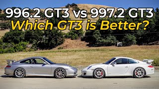 2004 Porsche 996.2 GT3 vs 2011 Porsche 997.2 GT3 - Head to Head Review!