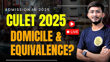 Calcutta University Law Domicile & Equivalence Certificate Live Discussion