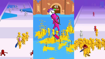 Join Clash 3D Walkthrough Gameplay-Level 46 to 55(Android & iOS)