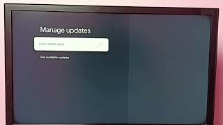 How to Turn OFF / ON Auto App Update in Google Chromecast with Google TV