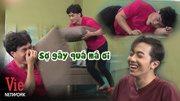 Lê Dương Bảo Lâm lo sợ bị "rớt sụn" khi bị ép nhảy lò cò trên sân khấu nghiêng | Hội Ngộ Danh Hài