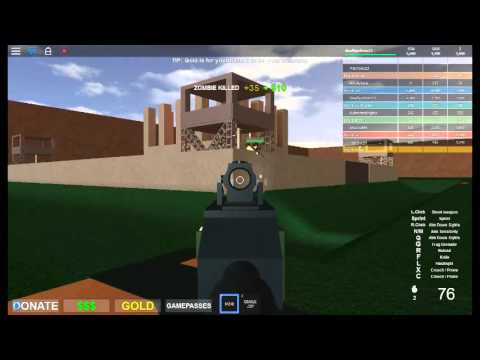 Roblox Zombie Defense Tycoon M249 Saw Youtube - zombie defence roblox