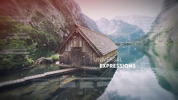 After Effects Template - Futuristic Parallax Slideshow