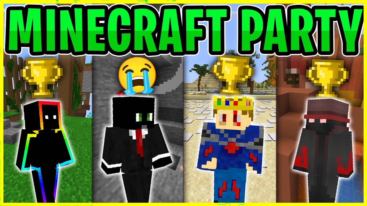 NEJSMUTNĚJŠÍ MINECRAFT PARTY!😭 | [MarweX&@GALAKTUS&@MegaSkuci&@fatlaax&@eban926&@b0tFleyz]