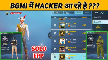 HACKERS ARE COMING IN BGMI ??? SOLO FPP SAMSUNG A3,A5,A6,A7,J2,J5,J7,S5,S6,S7,59,A10,A20,A30,A50,A70