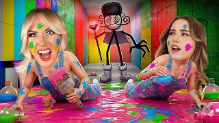 ISY & KATHA spielen FÄRBEN oder STERBEN 4! 🌸 Roblox