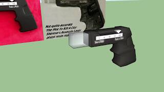 Buck Rogers The Plot To Kill A City Assassin Laser 3D model