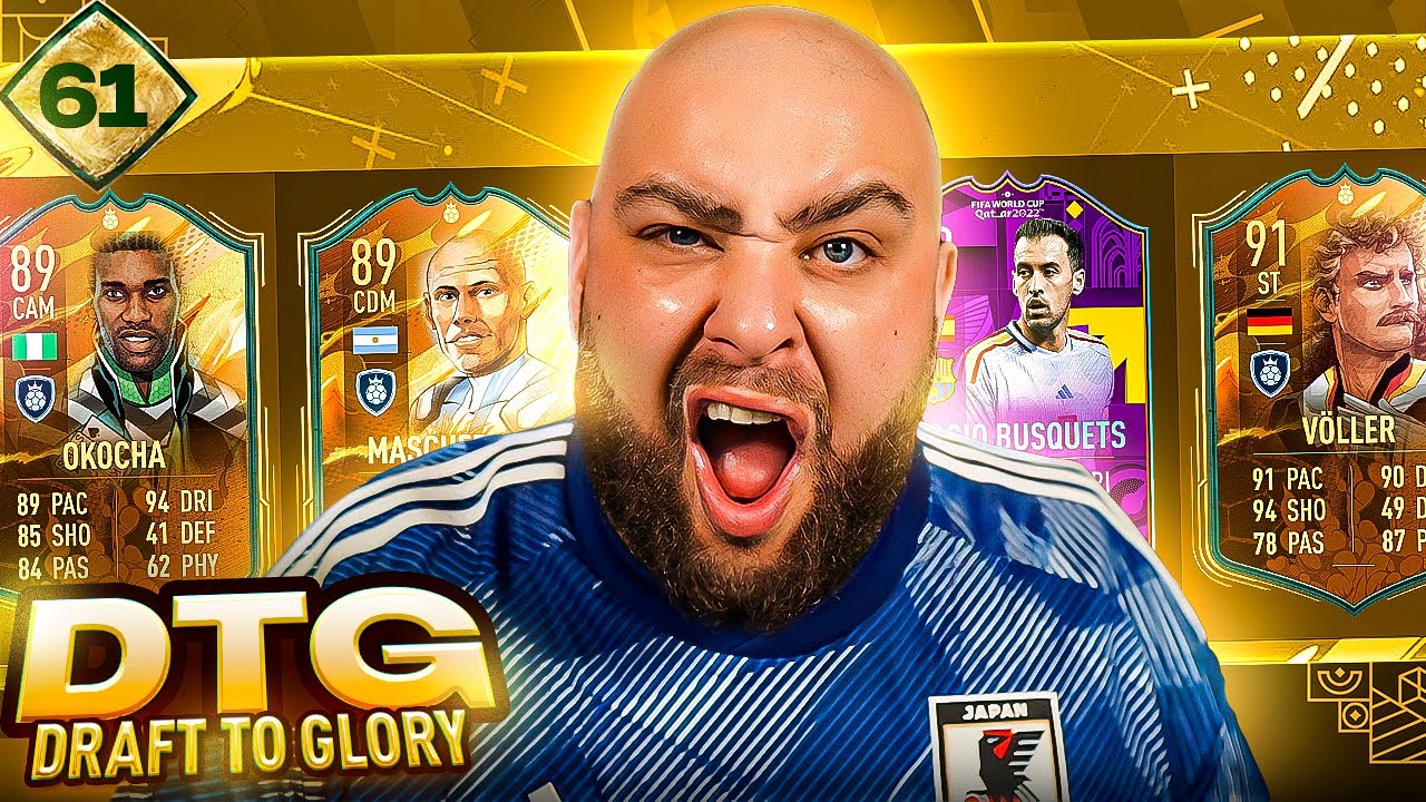 ROAD TO WORLD CUP SERGIO BUSQUETS! DRAFT TO GLORY FIFA 23 YouTube