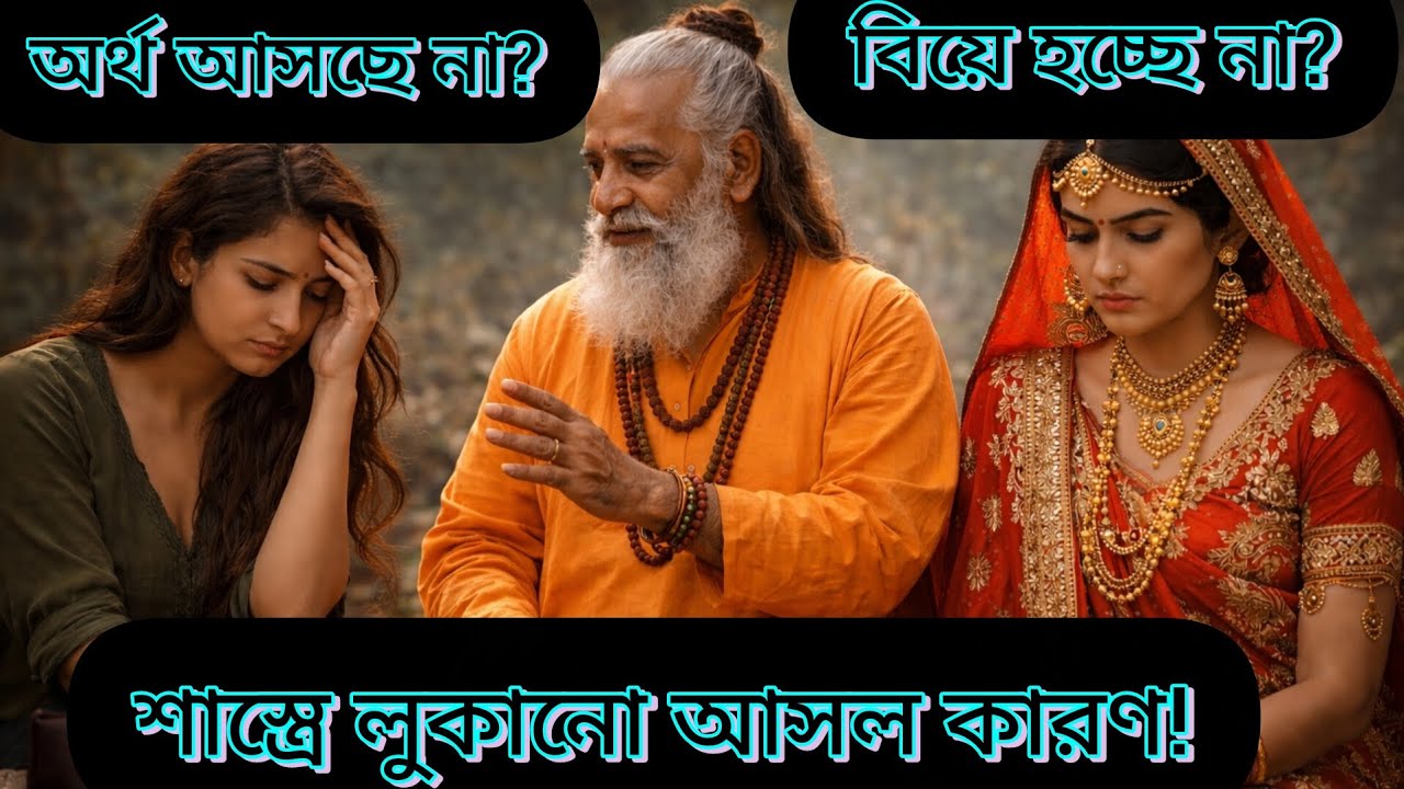 বিয়ে হচ্ছে না? অর্থ আসছে না? গুরুদেব জানালেন আসল কারণ! #love 