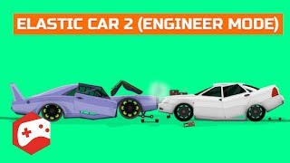 Elastic Car 2 (engineer mode) - iOS/Android Gameplay Video screenshot 1