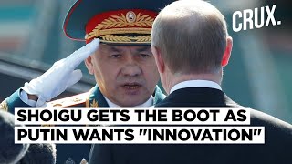 Shoigu Sacked As Putin Wants Russian Defence 