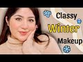 Classy winter makeup tutorial