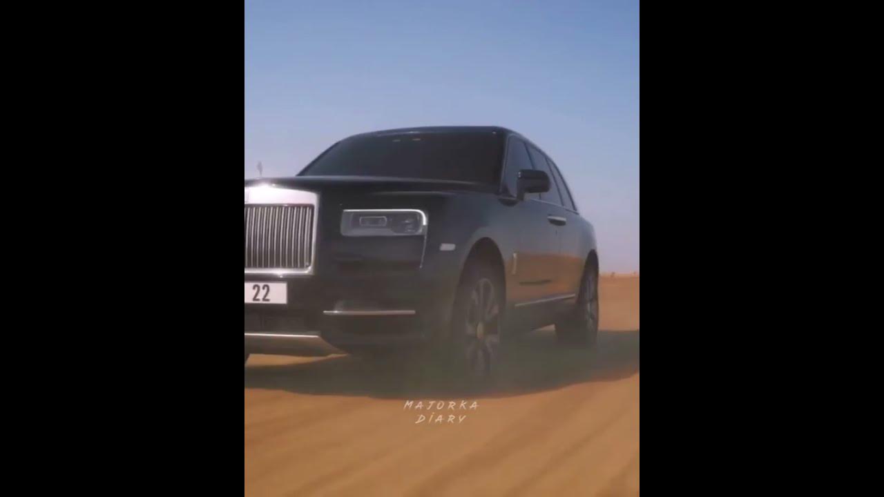 Роллс Ройс Дубай пустыня