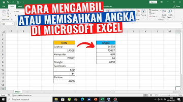 Cara Mengambil Angka di Microsoft Excel ll Memisahkan Angka ll