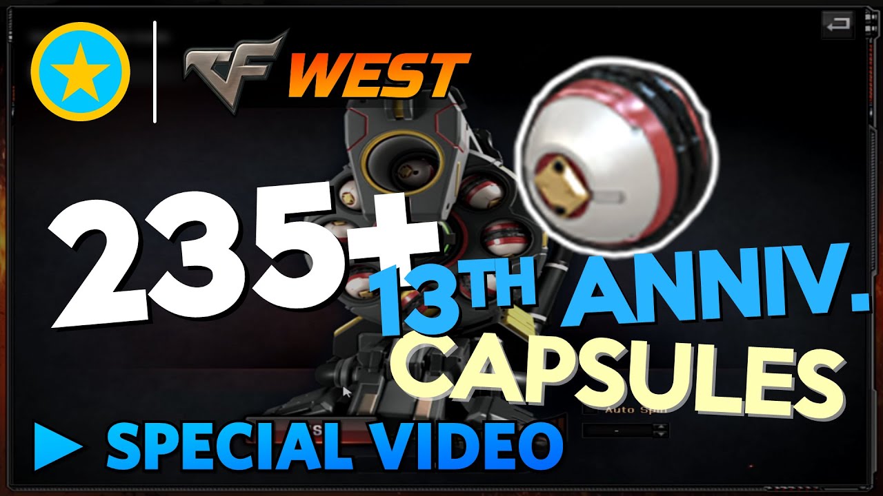 CROSSFIRE WE - 13TH ANNIVERSARY SPECIAL CRATE OPENING (235+ CRATES)